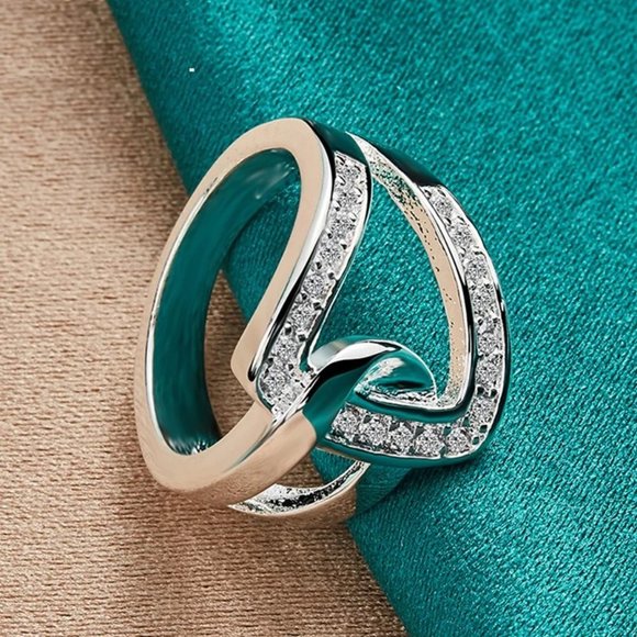 925 Sterling Silver Ring Luxury Engagement Rings - Picture 6 of 6